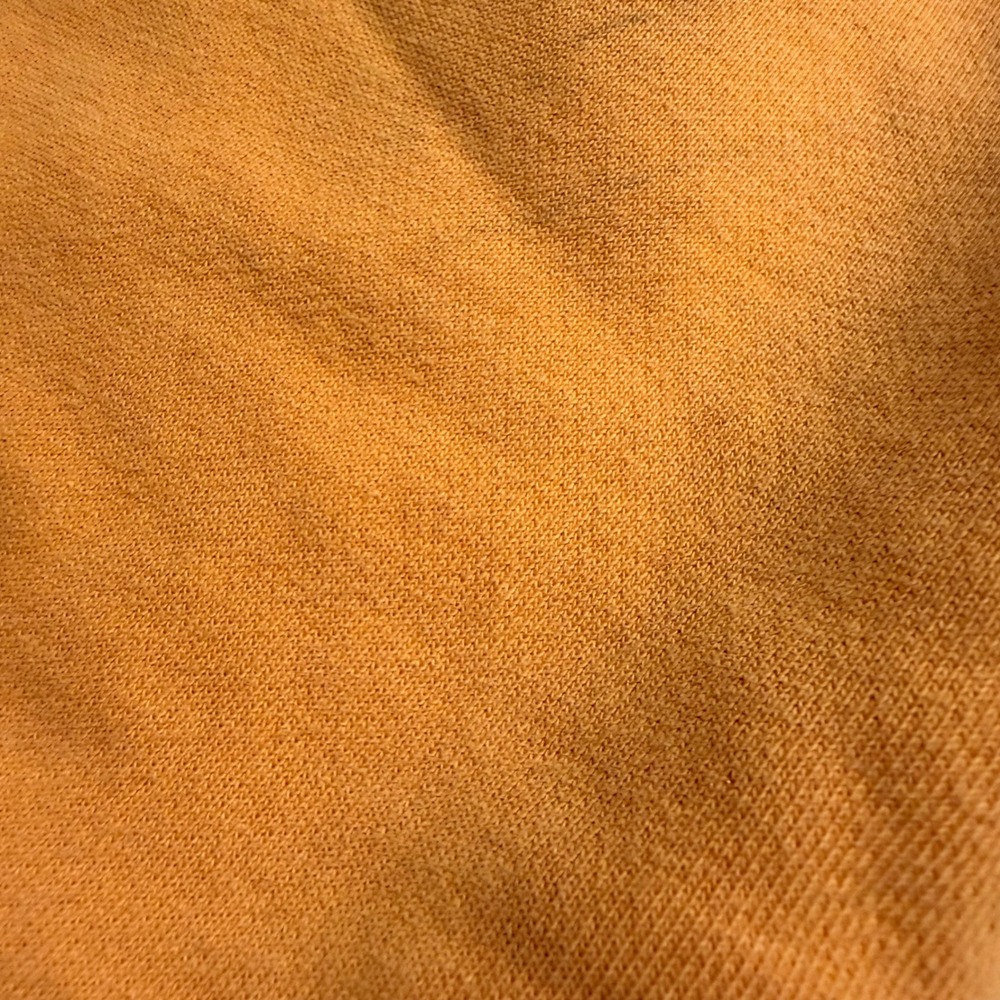 Fabletics Mens French Terry Athletic Shorts Orange Mustard Pockets Size S - Picture 8 of 8